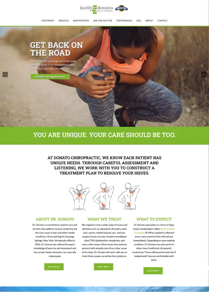 donato-chiropractic-home-page